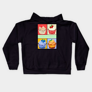 Cupcake is a miracle Kids Hoodie